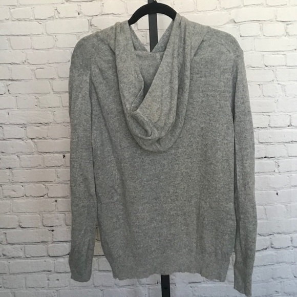 Gap Angora Rabbit Hair Blend Hooded Sweater - Picture 2 of 4